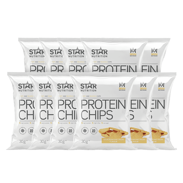 10 x Protein Chips, 30g, Onion