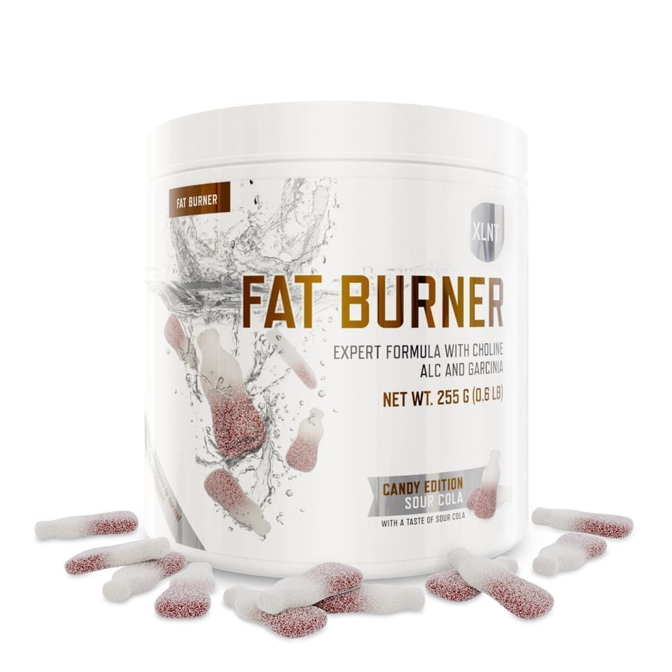 3 x Fettförbrännare - 255 g - Strawberry Straps - XLNT Sports Fat Burner - Fettförbränning, Viktnedgång