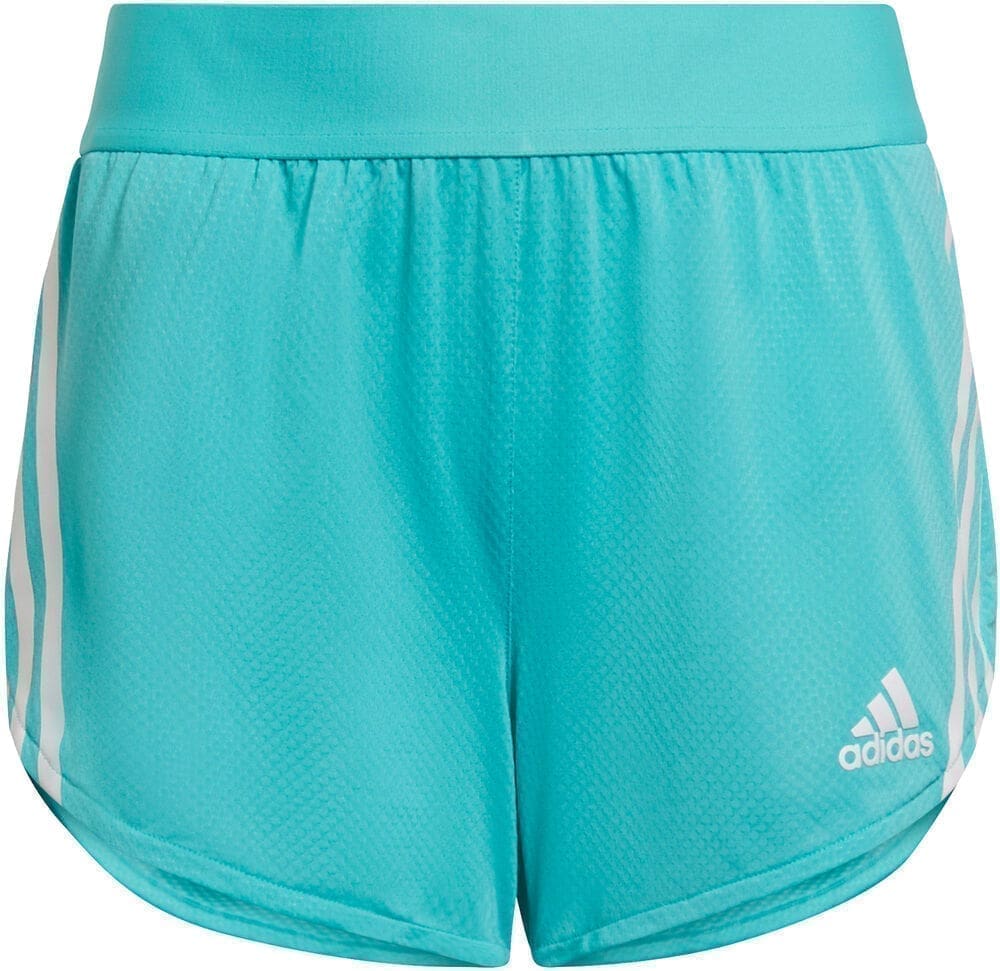 Adidas Aeroready Training 3stripes Knit Shorts Piger Tøj Blå 128