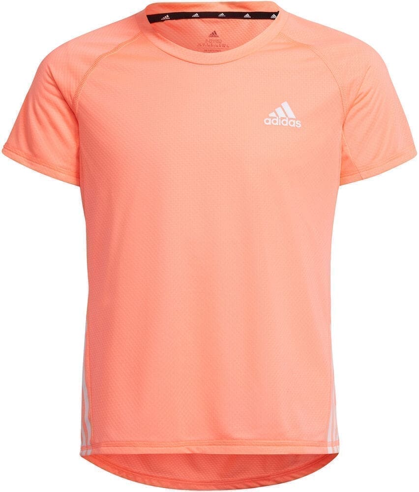 Adidas Aeroready Training 3stripes Tshirt Piger Tøj Orange 152