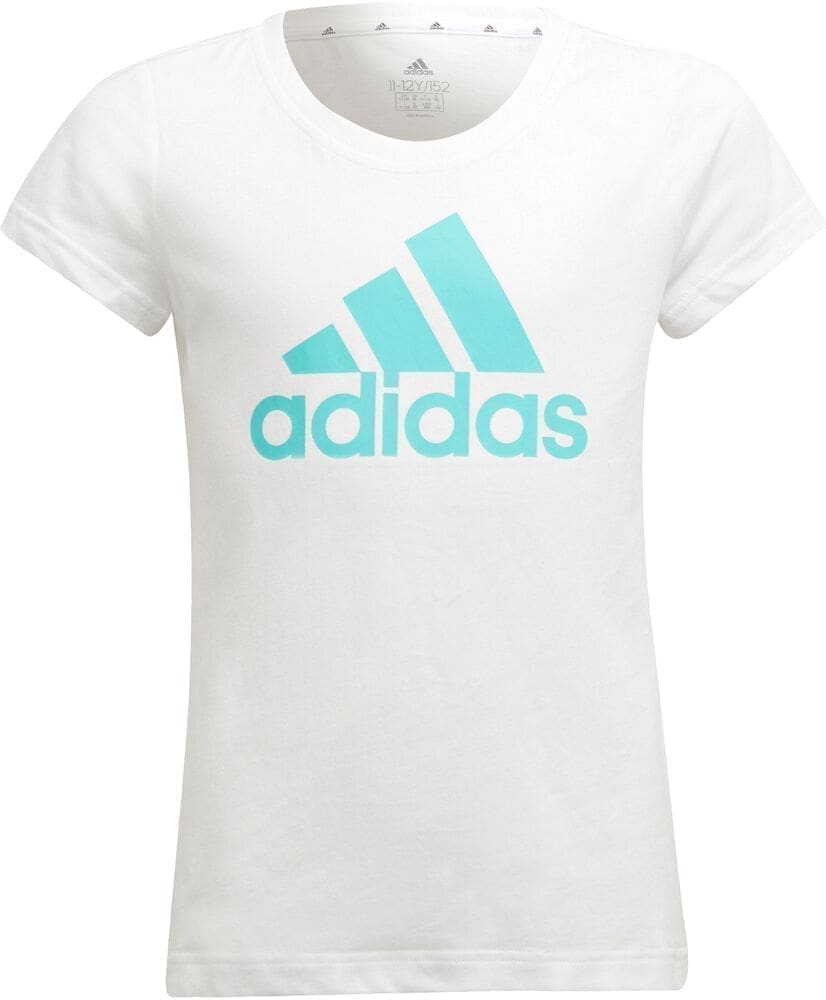 Adidas Essentials Tshirt Piger Kortærmet Tshirts Hvid 152