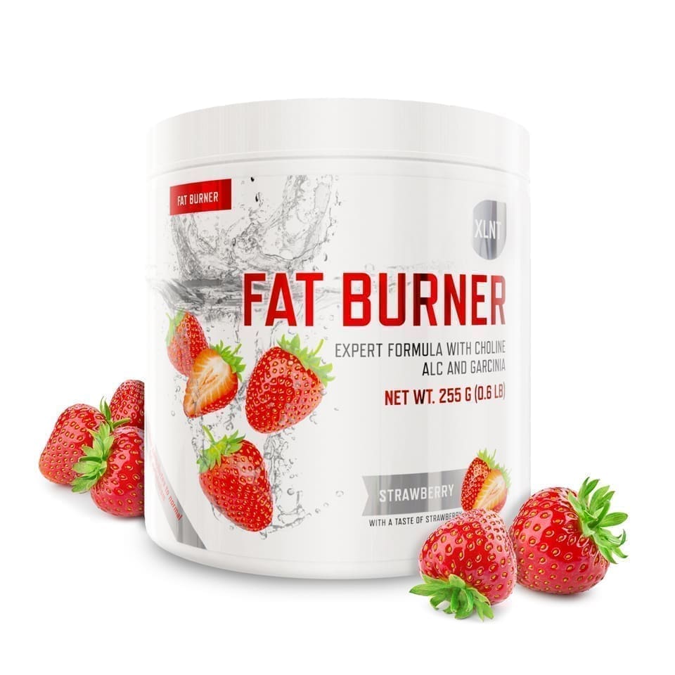 Fettförbrännare - 250 g - Strawberry Straps - XLNT Sports Fat Burner - Fettförbränning, Viktnedgång