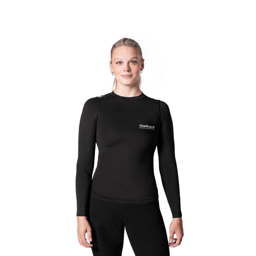 Liiteguard Spin Tech Baselayer Damer Tøj Sort Xs