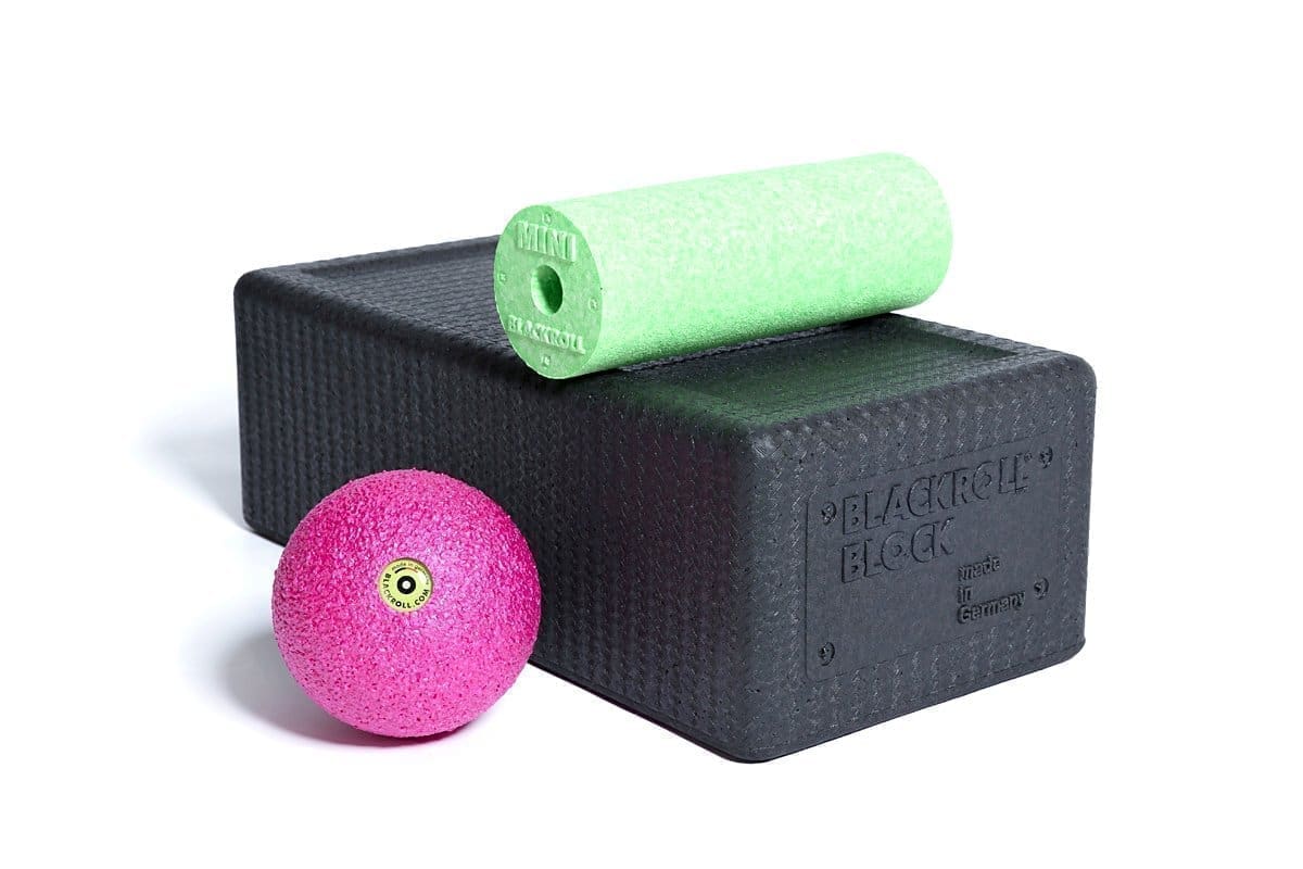 Blackroll Block Set Black/Green/Pink