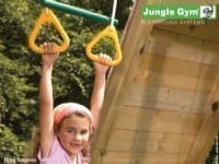 Jungle Gym Trapez m/ ringe gul (805-102) (uden reb og kroge)