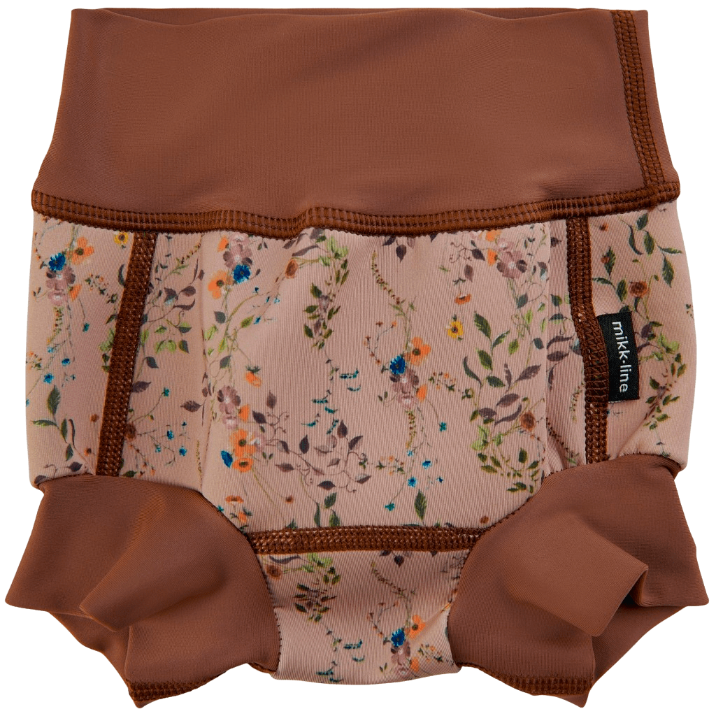 Mikk-line Unisex Badebukser - Nougat - 12/18M