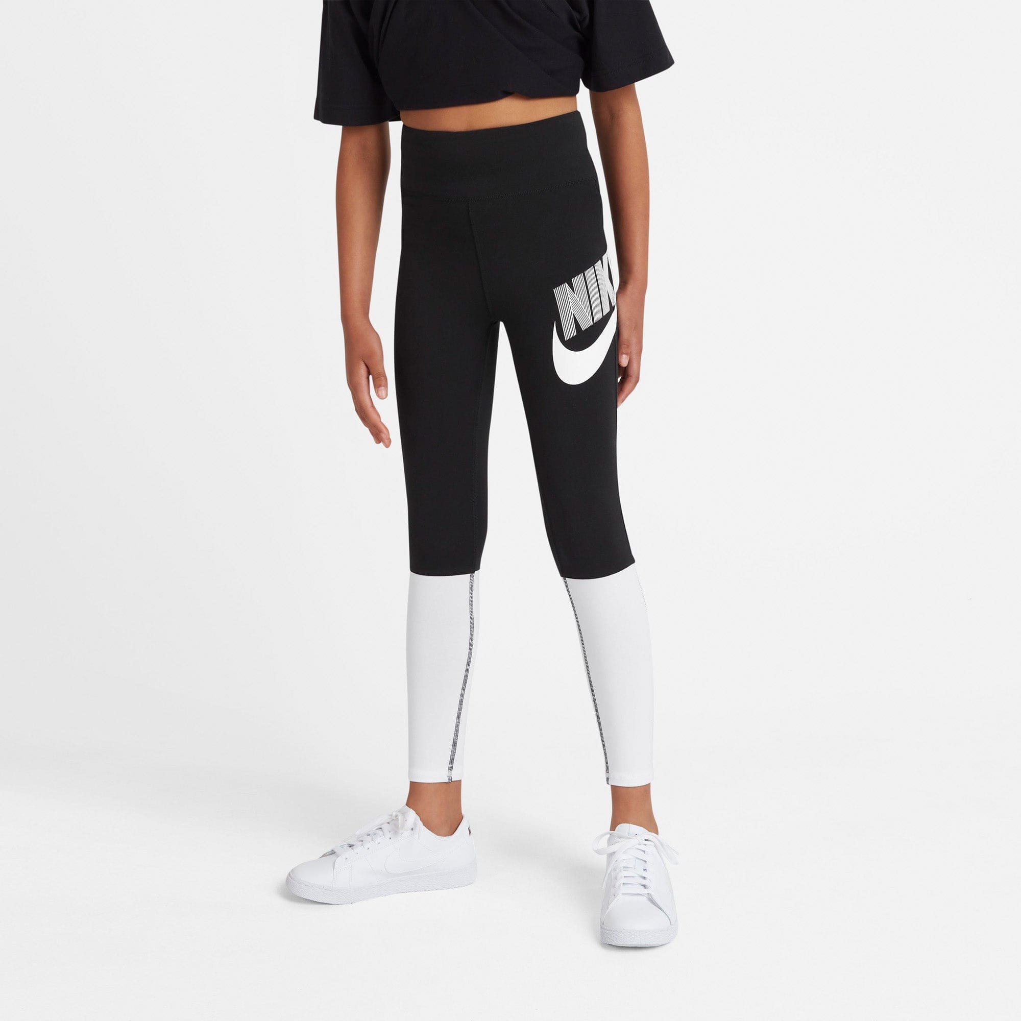 Nike Sportswear Highwaisted Leggings Dame 128137 /Sort