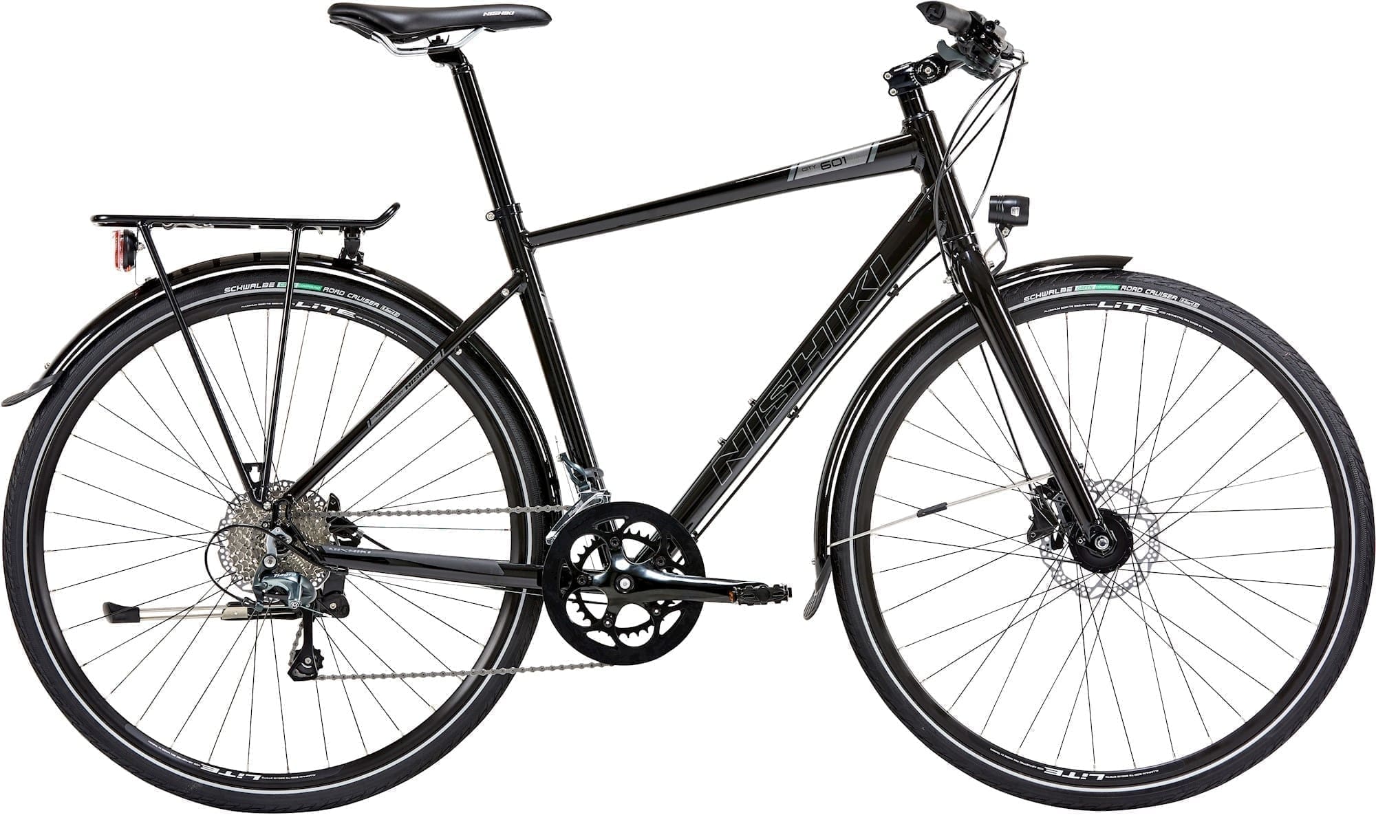 Nishiki City 601 Herre 20g Tiagra 2023 - Sort