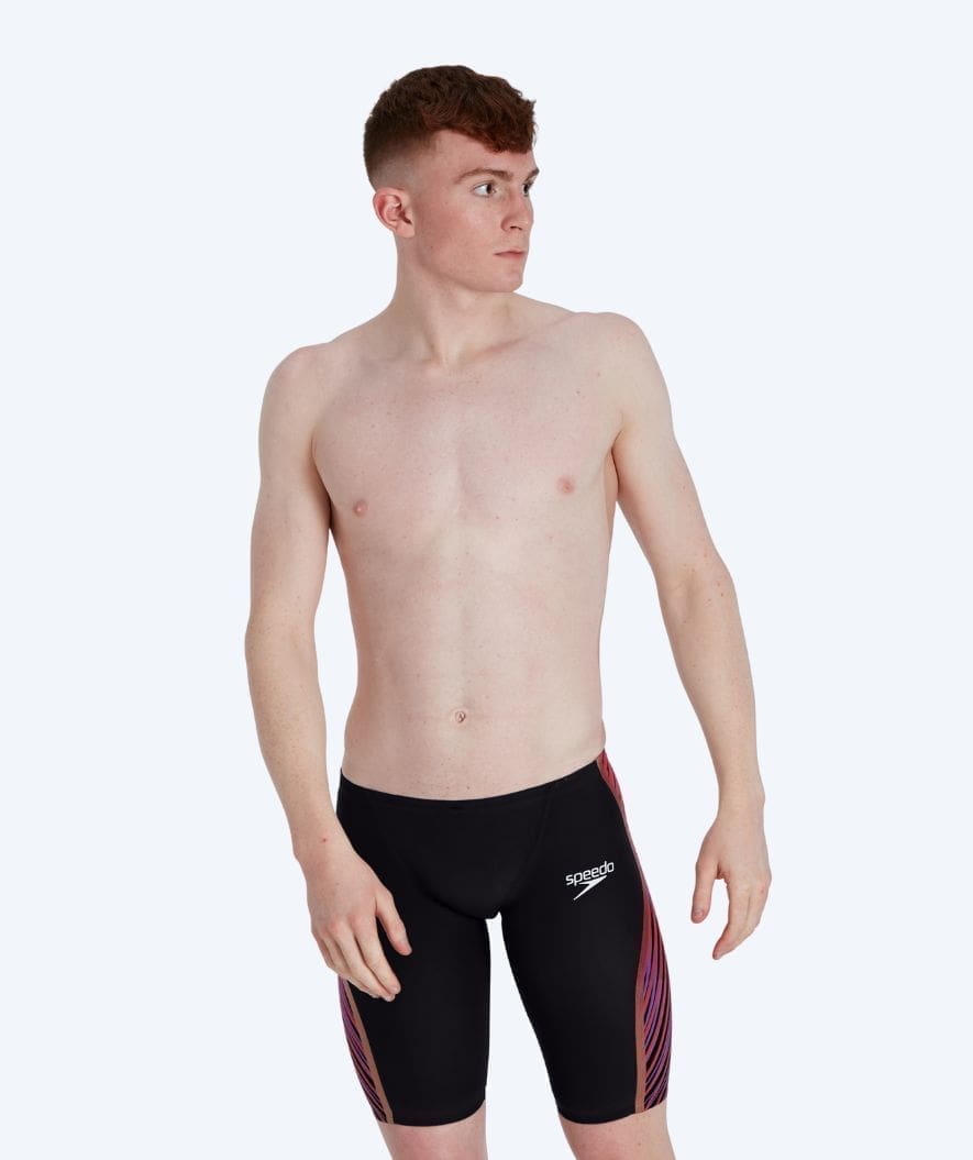 Speedo konkurrence badebukser til mænd - LZR Pure Intent - Sort/rød