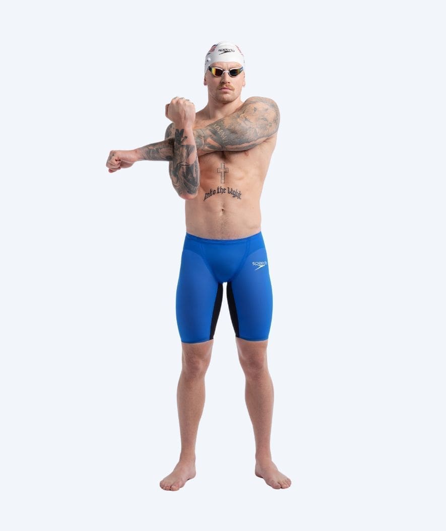 Speedo konkurrence badebukser til mænd - LZR Pure Valor 2.0 - Blå