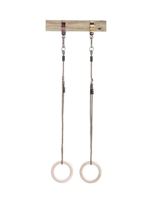 SwingKing Gymnastics Rings Wood