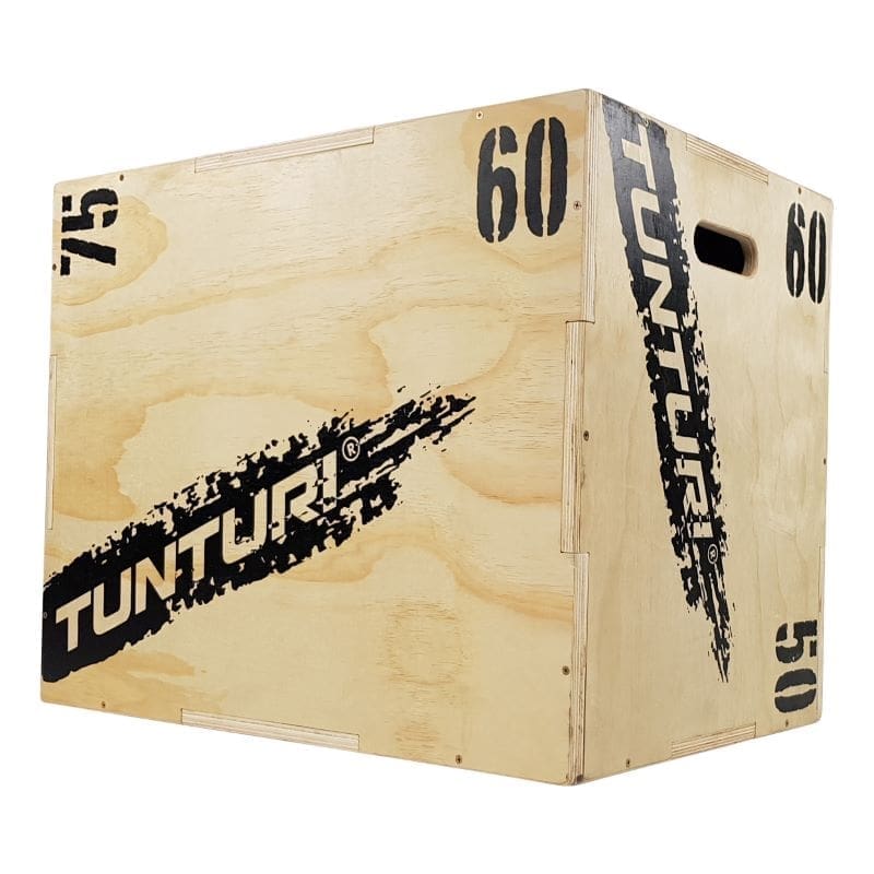 Tunturi Plyo Box i Træ - 50/60/75cm