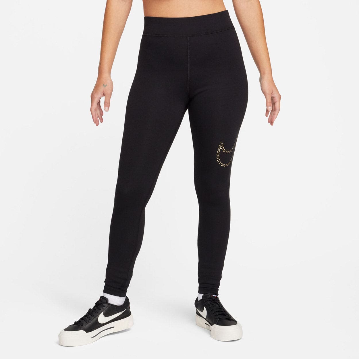 Nike Sportswear Premium Essentials Highwaisted Shine Leggings DameSort