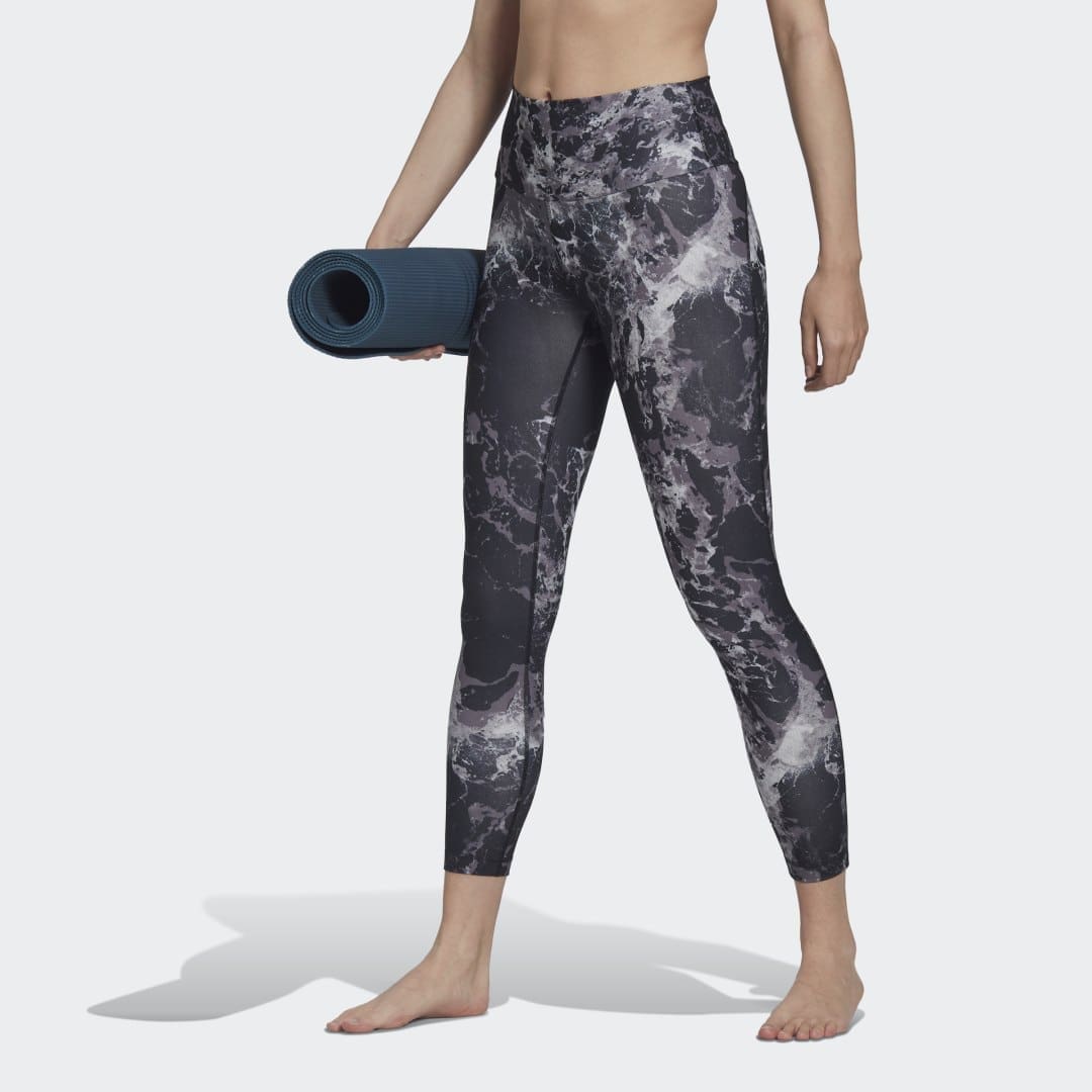 Yoga Essentials Printed 7/8 tights