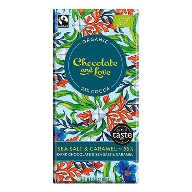 Chocolate and Love Sea Salt 55% Ø (80g)