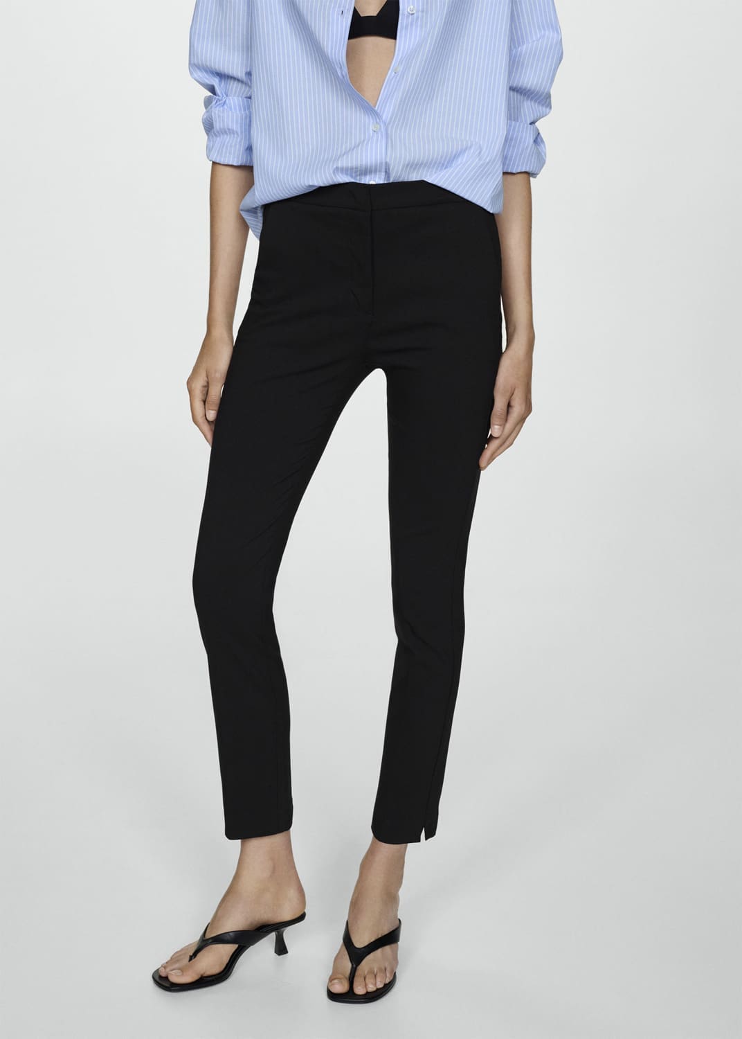 Cropped Slimfit Trousers