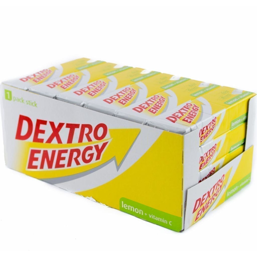 Dextro Energy Lemon med C-Vitamin - 24 Stk. - 1128 Gram