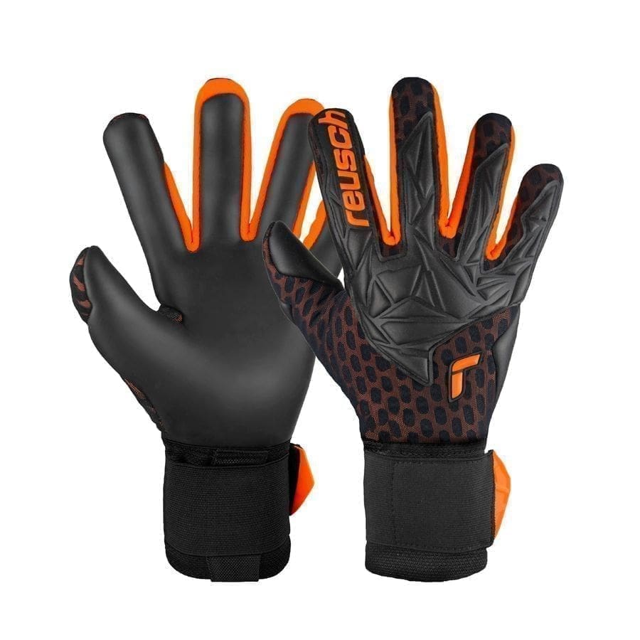 Reusch Målmandshandske Attrakt Gold X Airvent - Sort/Orange