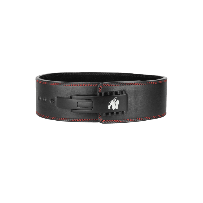 4 Inch Premium Lever Belt, Black