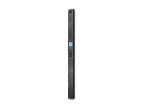 APC Metered Rack PDU ZeroU 2G - Strømfordelingsenhed (rackversion) - AC 200/208/230 V - RS-232 - input: IEC 60309 16A - output-stikforbindelser: 20 (power IEC 60320 C13, IEC 60320 C19) - sort - for P/N: AR3103SP, AR3106SP, SRT1000RMI, SRT1000RMI-NC, SRT10RMIX806, SRT5KRMW-TW