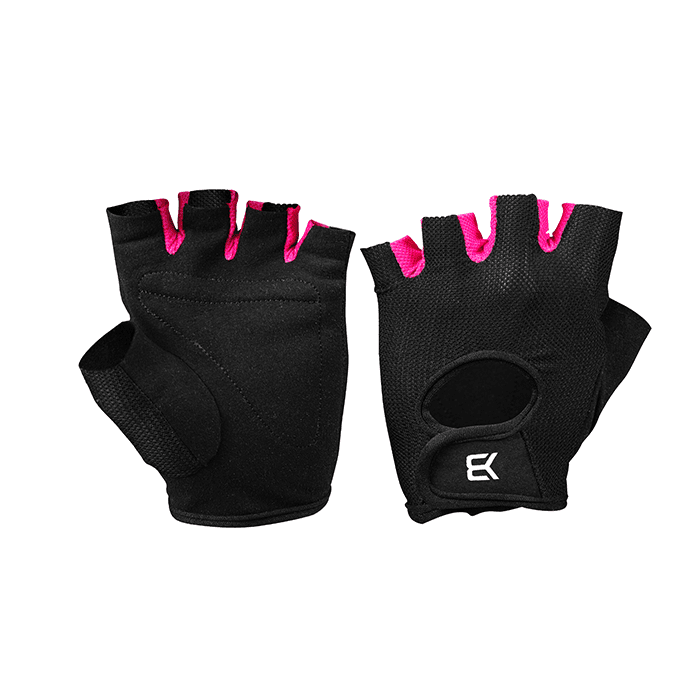 BB Womens Training Gloves, Black/Pink