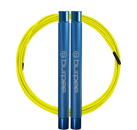 Burpee Speed Elite 3.0, Blue - Coated Yellow Wire