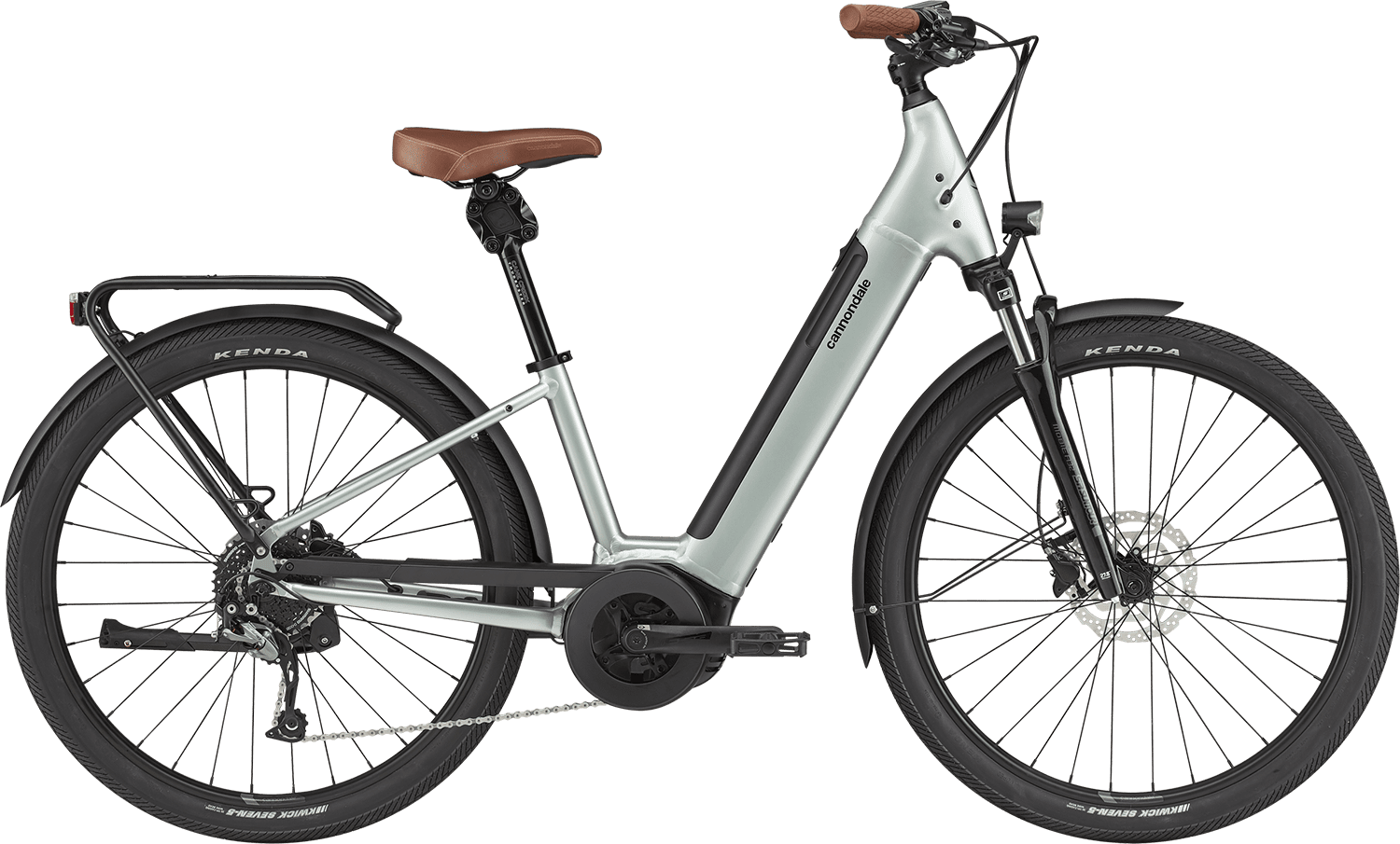 Cannondale Adventure Neo 2 EQ Dame 2022 - Sage Gray