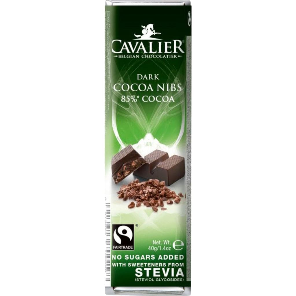 Cavalier Chokoladebar Mørk - g