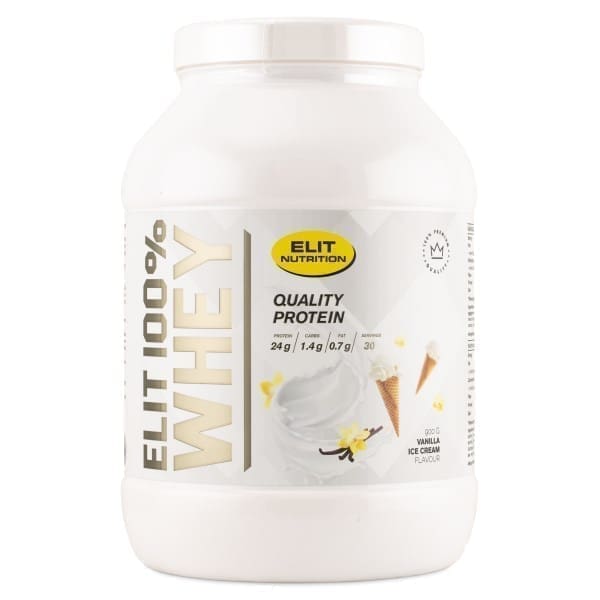 ELIT 100% Whey, Vanilla Ice Cream, 900 g