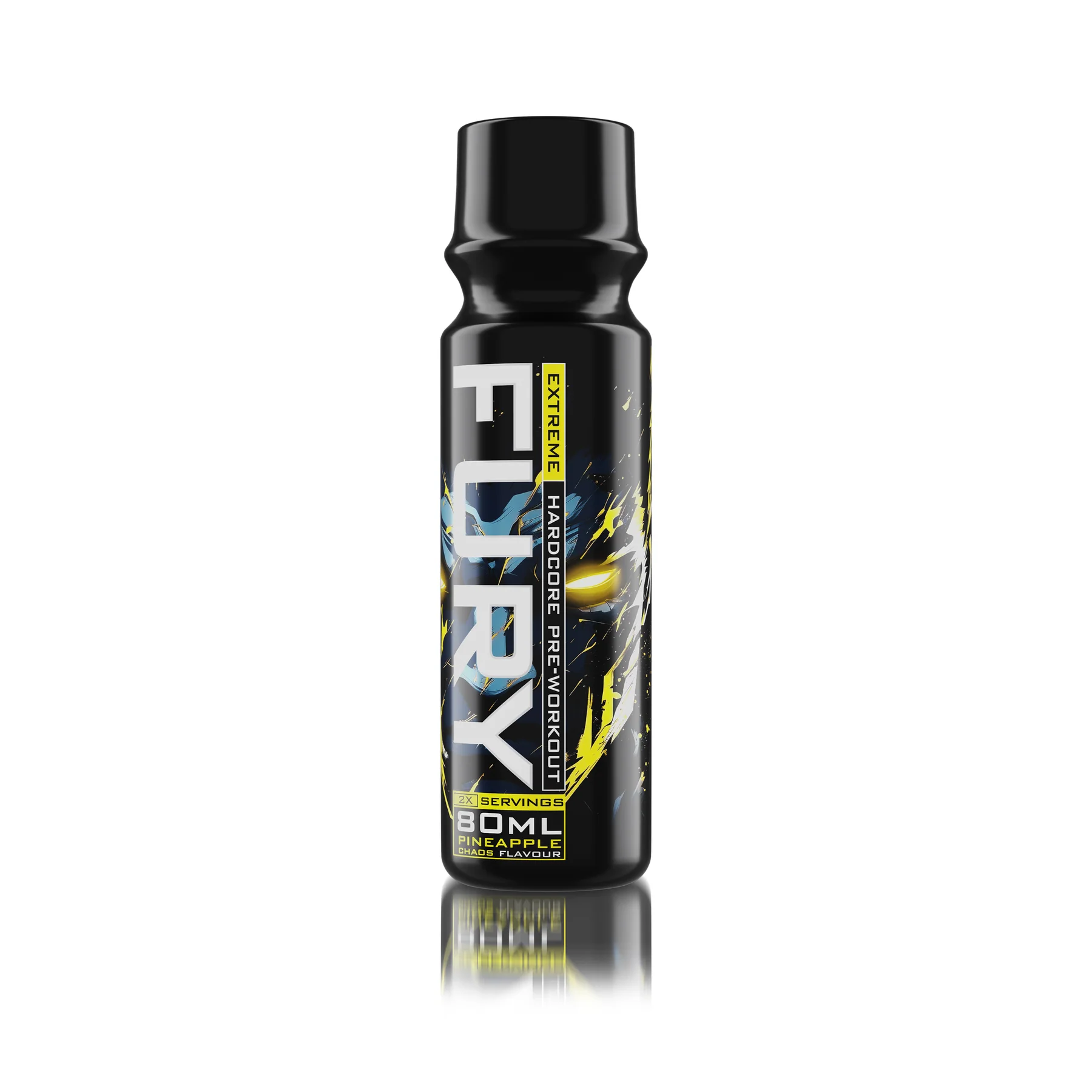 FURY EXTREME SHOT 80ml Pineapple Chaos KORT DATO 29-10-2024