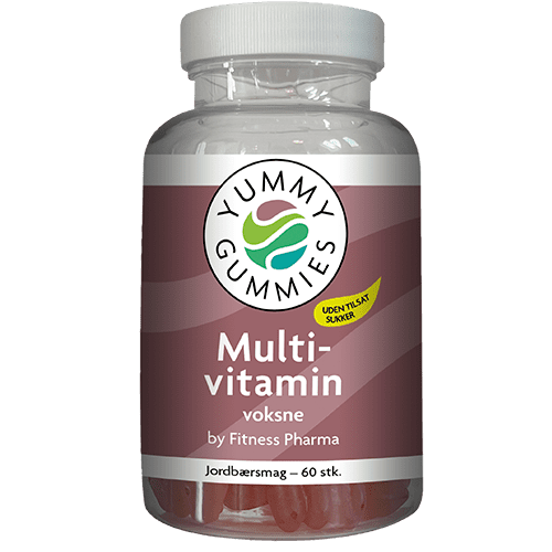 Fitness Pharma Yummy Gummies Multivitamin Voksne (60 stk)