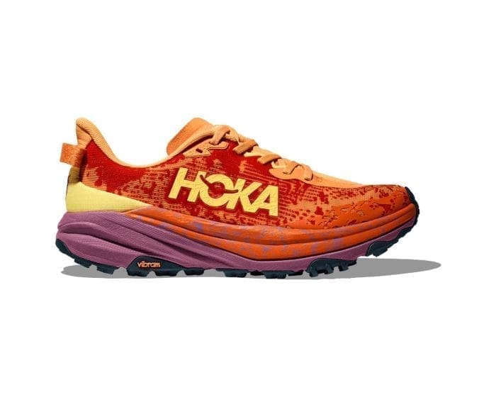 Hoka Speedgoat 6 Str:⅔ (Herre) Orange - Hurtig Trailsko til Skov og Terrænløb | Fri fragt