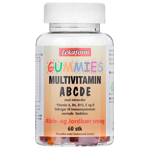 Lekaform Gummies Multivitamin ABCDE (60 stk)