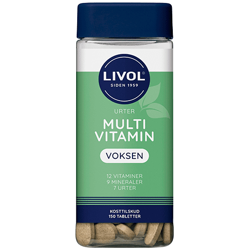 Livol Multivitamin M. Urter (150 tabl)