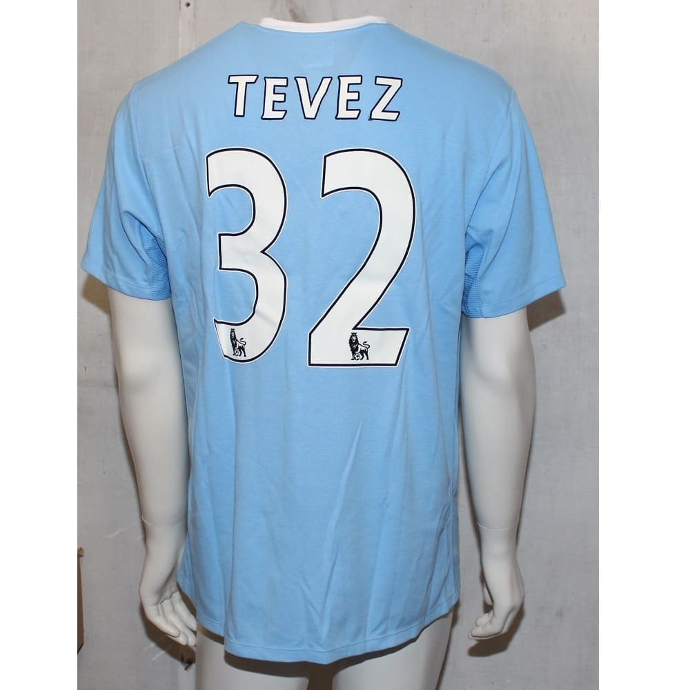 Manchester City home jersey 2009/10 - Tevez- |