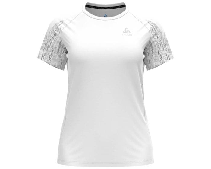 Odlo T-shirt Short Sleeve Crew Neck Essential Hvid - Løbe T-shirts - Løbetrøjer med reflekser