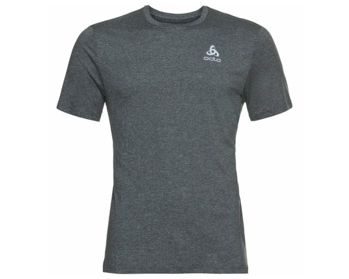 Odlo T-shirt Short Sleeve Crew Neck Run Easy Grå - Løbe T-shirts - Løbetrøjer med reflekser