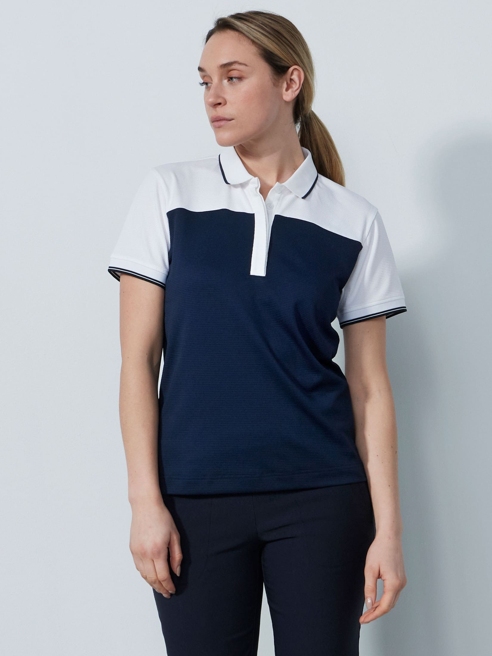 Sicaya short-sleeved polo shirt