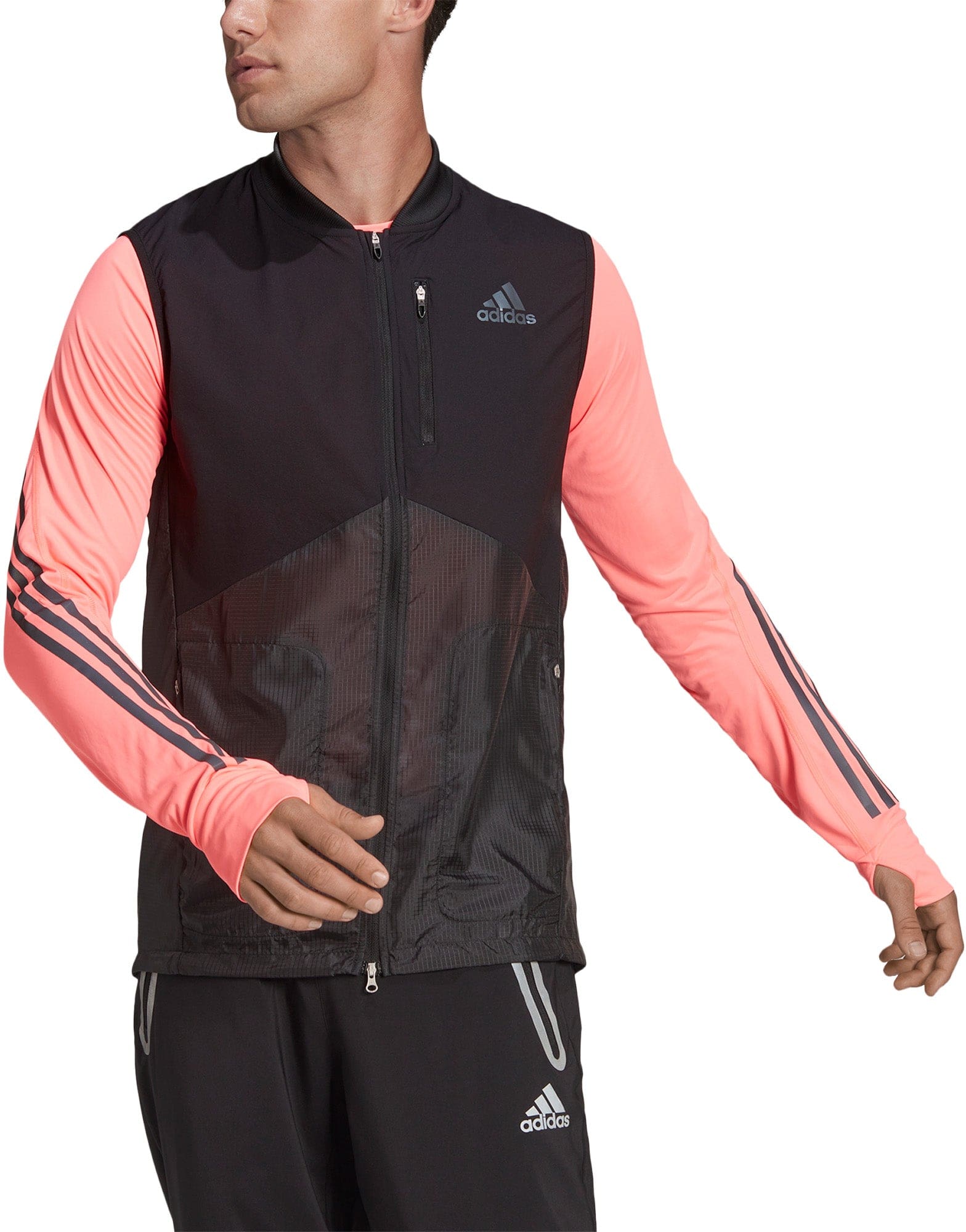 Adidas Adizero Løbevest Herre Sort