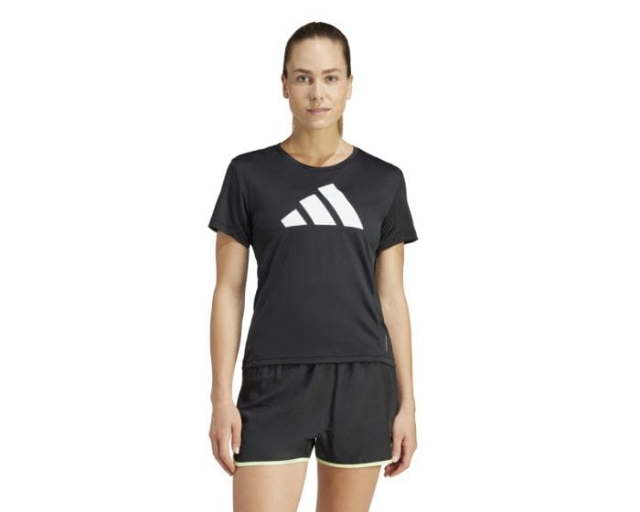 Adidas Run It Tee,XS - Komfortabel løbetrøje til kvinder, perfekt til træning