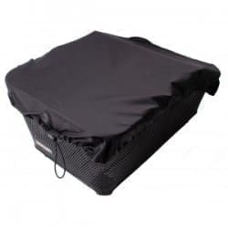 Basket Rain Cover x30cm Sort - Cykelkurv