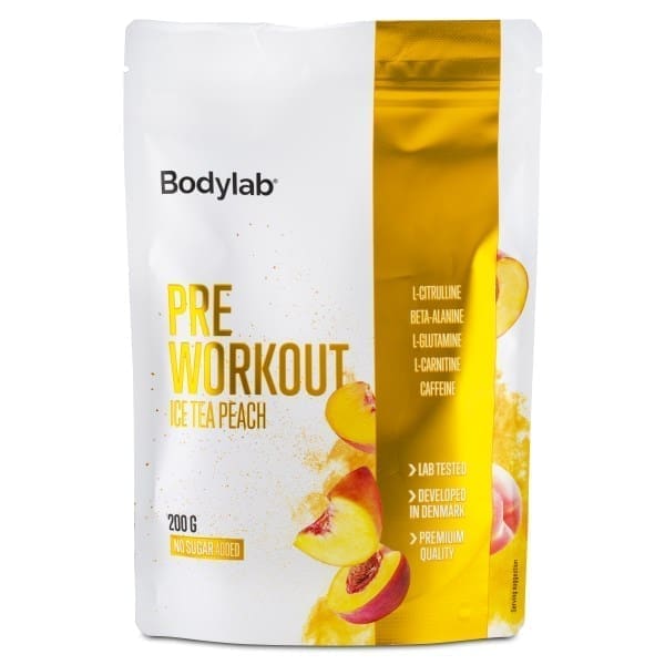 Bodylab Pre Workout, 200 g, Ice Tea Peach