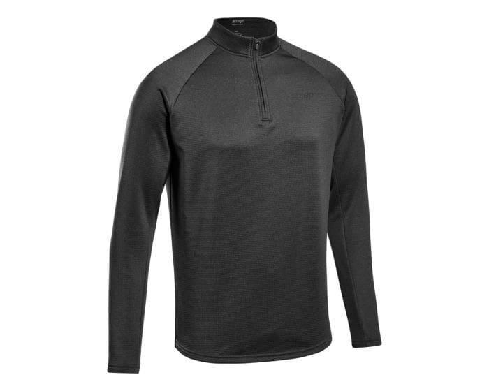 CEP Cold Weather Zip LS Shirt Sort - TrøjerHerre