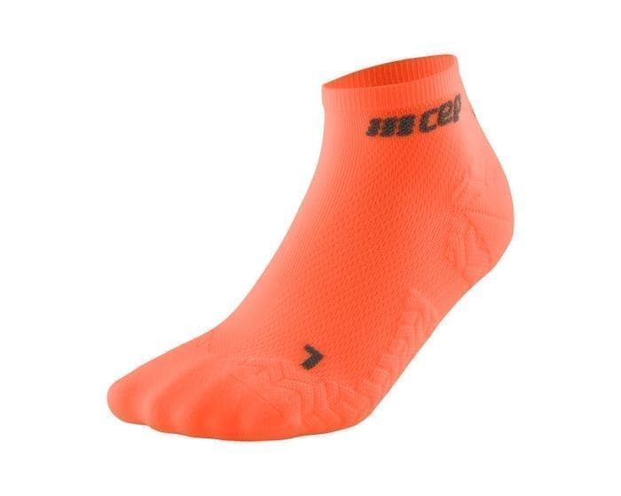 CEP Ultralight Kompressionsstrømper - Lavtskårne, Orange,34-37