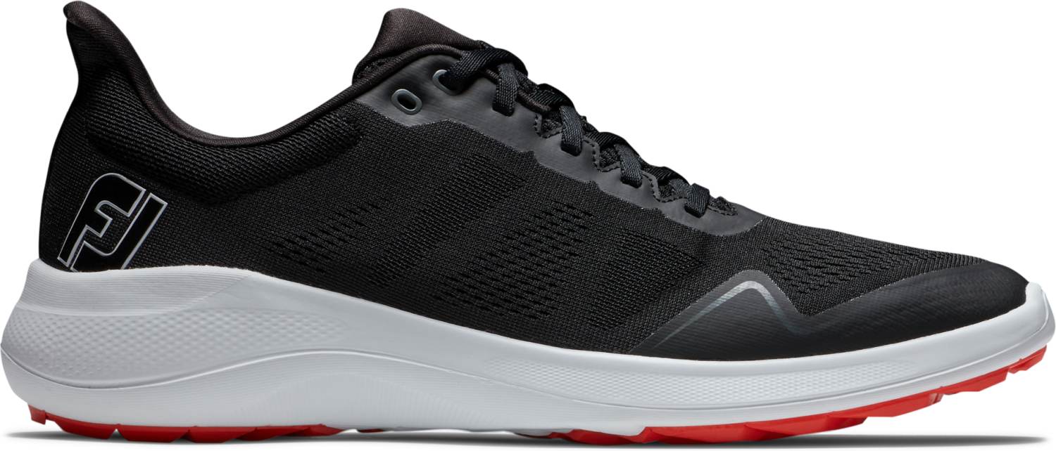 Footjoy Flex (2023) Herre Golfsko Uden Spikes - Black/White/Red -40 Normal