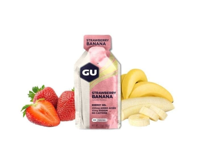 GU Energy Gel (Strawberry/Banana) - Energi-gels