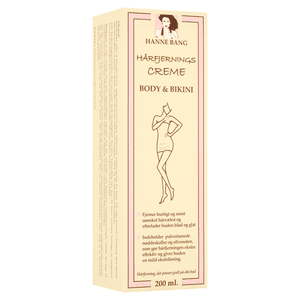 Hanne Bang Hårfjerningscreme Body & Bikini - 200 ml