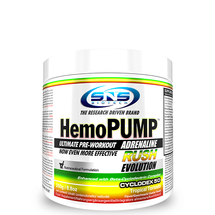 HemoPUMP Adrenaline Rush PWO 250 g