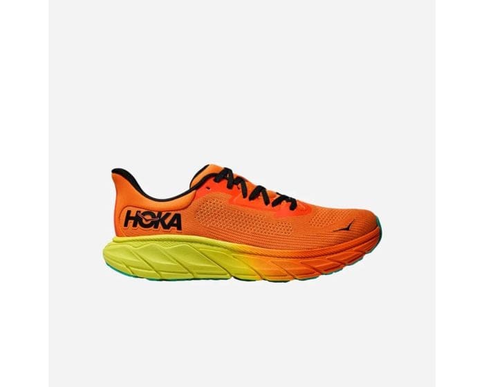 Hoka Arahi 7 Orange / Gul - Løbesko Herre