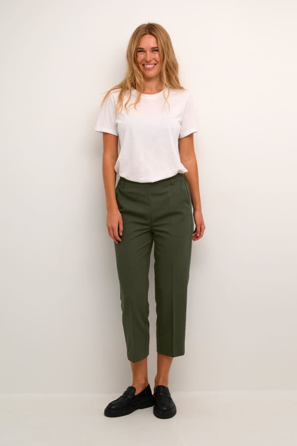 Kasakura HW Cropped Pants